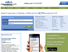 Tablet Screenshot of admin.careerboard.com
