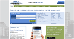 Desktop Screenshot of camden.careerboard.com